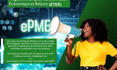 Projet e-PME : Appel à Manifestation d’Intérêt